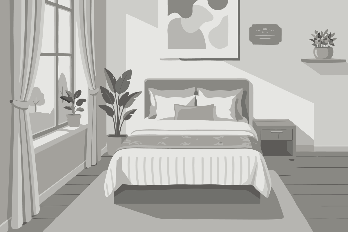 Triple Room (1 Double bed + 1 Single bed)